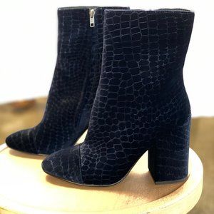 Size 10 - Ash Flora Blue Velvet boots